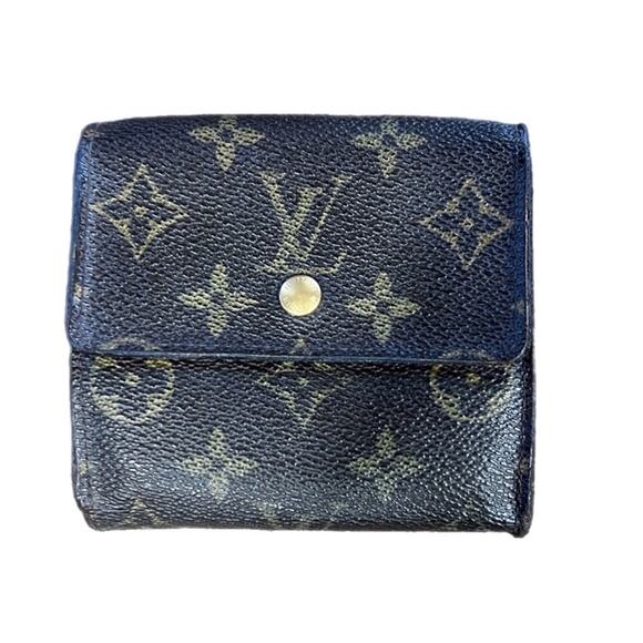 Louis Vuitton Vintage Wallet 2003 Ellie Leather Logo Authentic - Picture 1 of 6